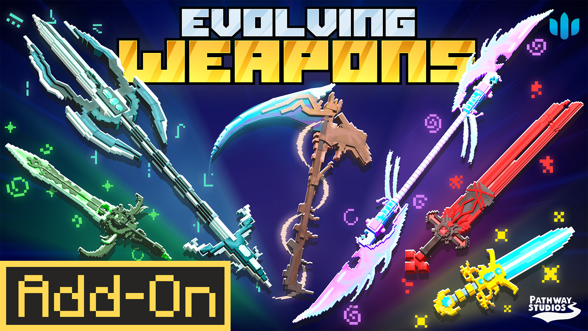 Enhance YOUR WORLD with the Evolving Weapons Add-On!