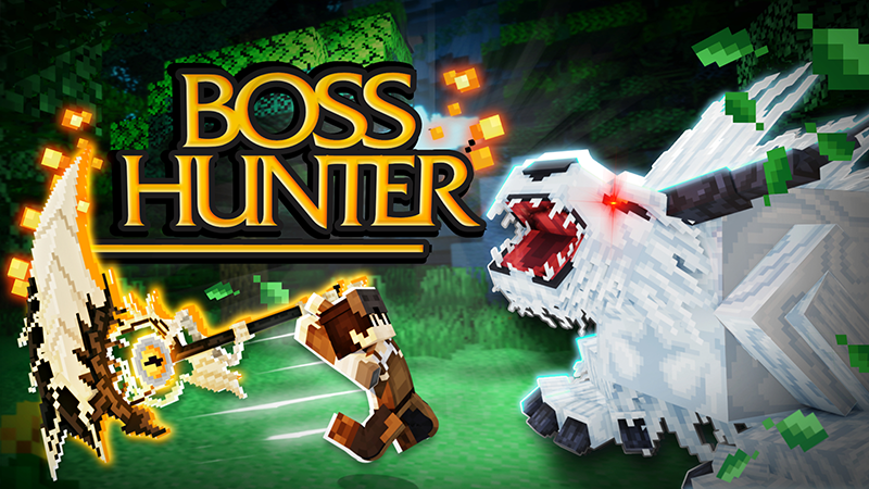 Use giant weapons to become an ultimate Boss Hunter!